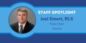 Joel Emert Staff Spotlight Graphic