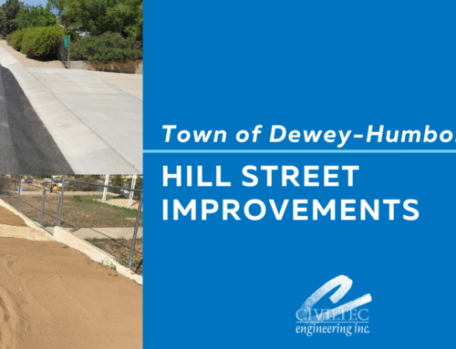Civiltec Completes Town of Dewey-Humboldt Hill Street Improvements