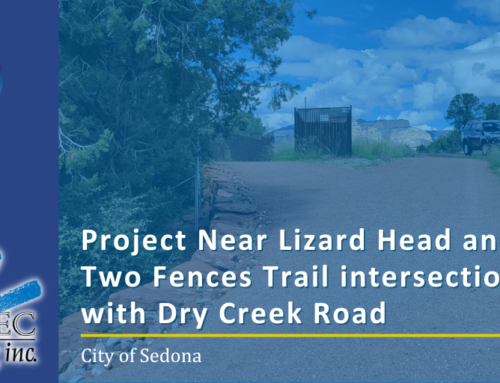 Project Near Lizard Head and Two Fences Trail intersection with Dry Creek Road
