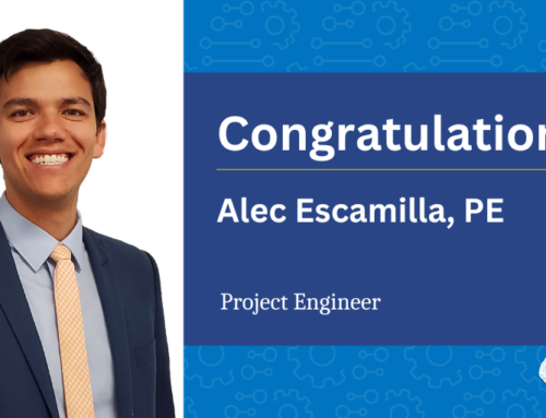 Staff Spotlight: Alec Escamilla Becomes a PE!